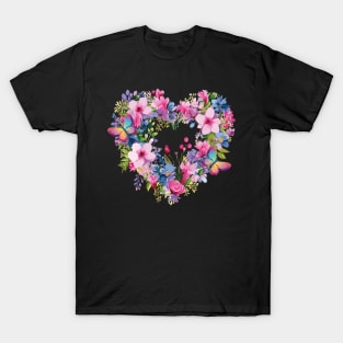 Floral Valentine T-Shirt